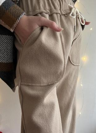 Штани брюки джогери теплі на 10-11 лет7 фото