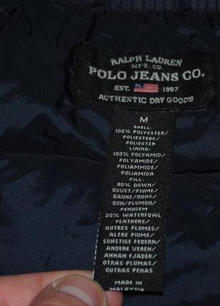 Ralph lauren polo jeans женский пуховик зима поло ральф pr джинс2 фото