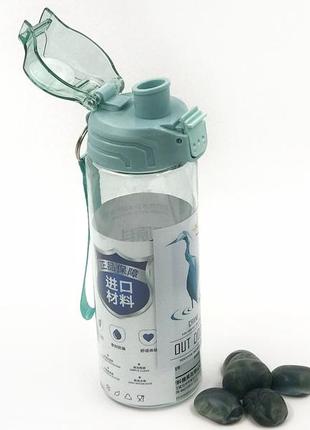 Пластиковая бутылка с поилкой "фитнес"3 фото