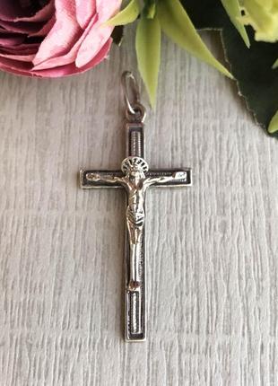 Срібний хрестик, 925 проба