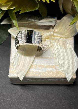 Кільце для чоловіка, срібло 925 проби, 19 розмір