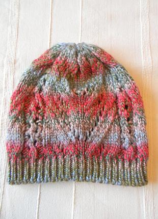 Жен.ажурная шапочка р.56-58