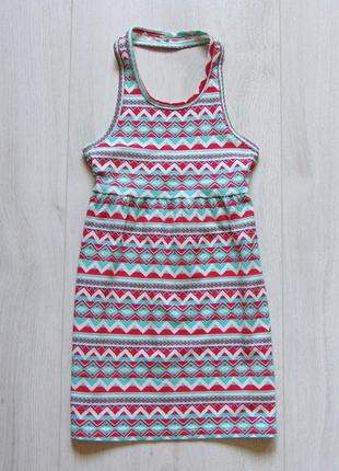 Стильне літнє плаття для дівчинки. summer girl. розмір 7-8 років