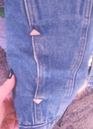 Куртка джинсовая на меху2 фото