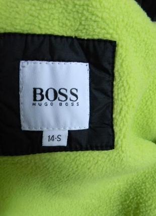 Демисезонная черная куртка hugo boss размер s5 фото