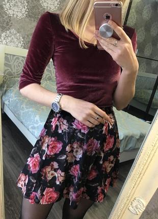 Бархатный боди