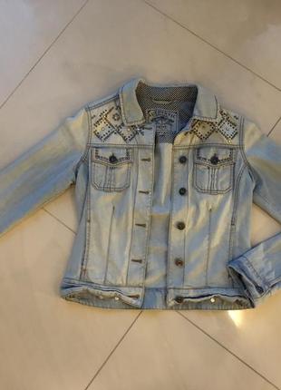 Джинсовый пиджак next