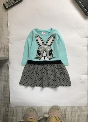 Плаття для дівчинки на 80,92,98 см 3