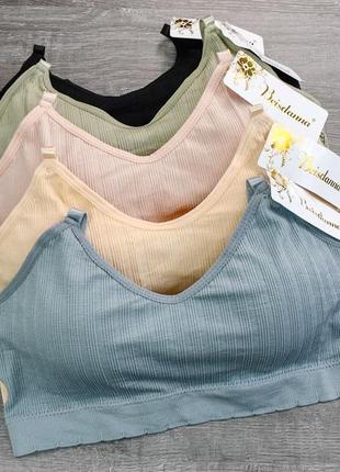 Топ жіночий рифлений в рубчик топік beisdanna