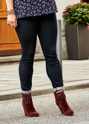 Фірмові моделюючі джинси супер-скіні від tcm tchibo.1 фото