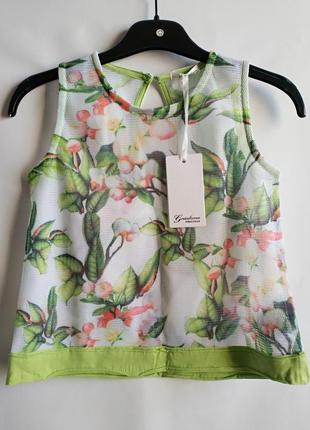 Футболка премиум бренда 140  gaialuna оригинал европа италия