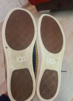 Джинсові кеди снікери ugg8 фото