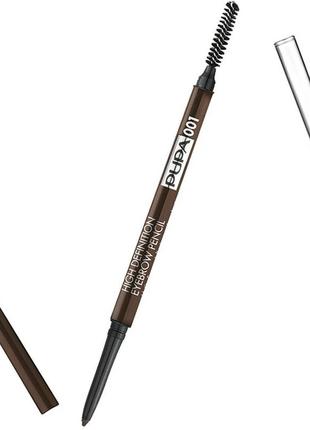 Карандаш для бровей pupa high definition eyebrow pencil No001 blonde 0.09 г5 фото