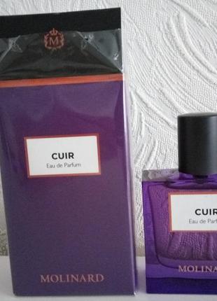 Парфумована вода molinard cuir 30 ml1 фото