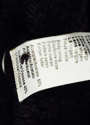 Шикарное итальянское брендовое пальто из альпаки с шерстью5 фото
