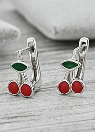 Срібні сережки