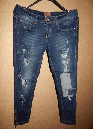 Bershka джинсы рванные скинни размер 101 фото