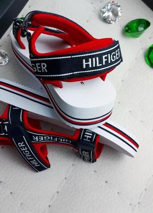 Tommy hilfiger оригинал сандалии на платформе4 фото