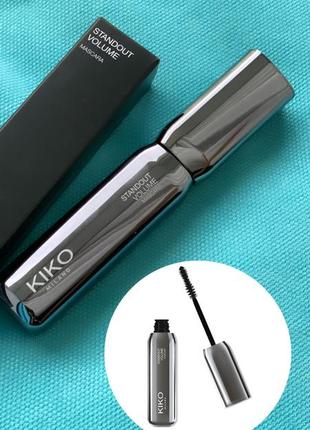 Тушь для ресниц kiko standout volume mascara1 фото