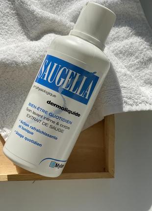 Saugella dermoliquide 500 ml щоденний гель для інтимної гігієни