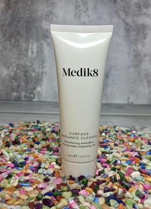 🫶оригінал бестселер гель для вмивання medik8 surface radiance cleanse