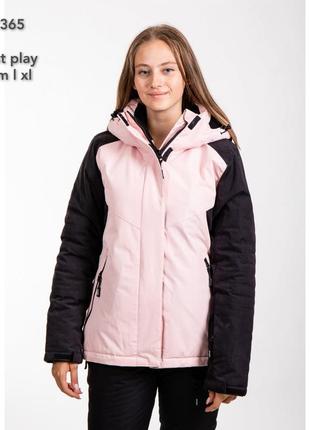 Куртка женская горнолыжная , зимняя термо куртка just play8 фото