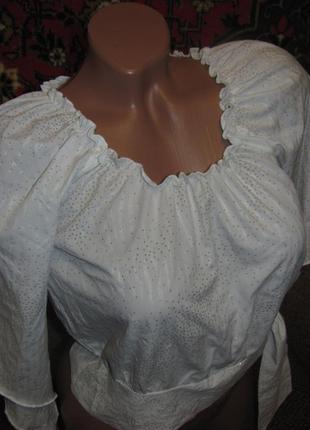 Невесомая блуза интересного кроя2 фото