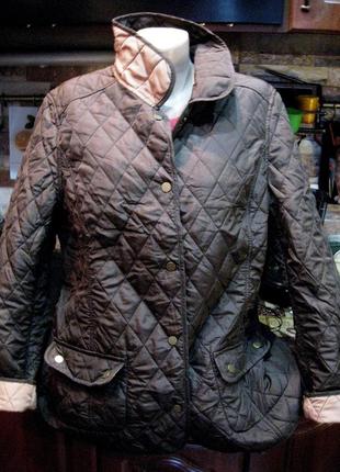 Двухсторонняя стеганая куртка  деми англия3 фото