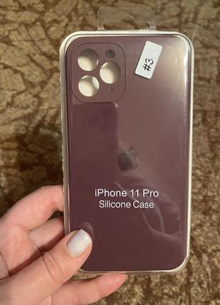 Силіконові чохли на iphone 11 pro4 фото