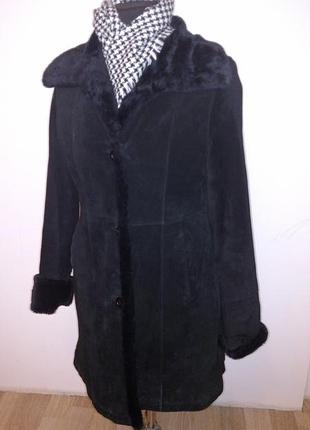 D'auvry пальто замшевое италия