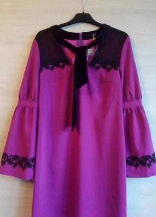 Нарядное платье, 44 р., m, m/l.