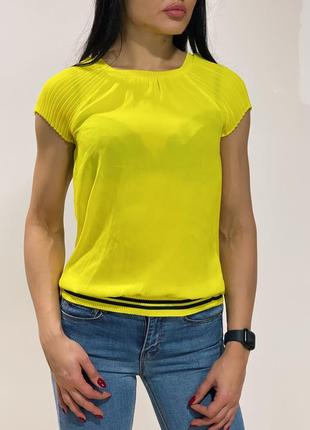 Жовта блуза gloria jeans xs1 фото