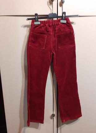 Брюки вельвет. детские 3