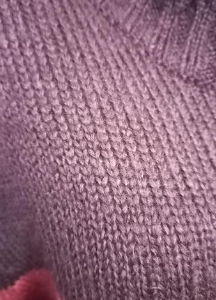Стильный теплый свитер, оверсайз  №1kt5 фото