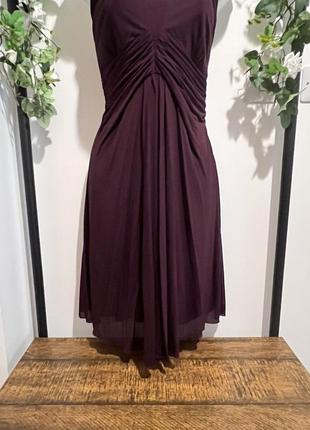 Нова!дизайнерська шикарна сукня – міді з драпіруванням karen millen6 фото