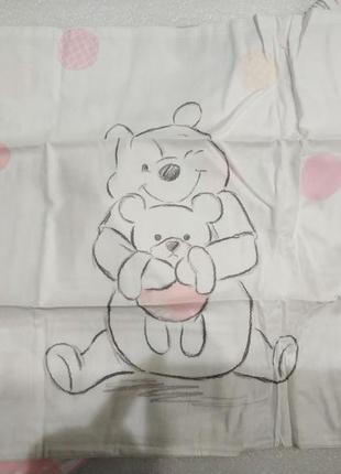 Розпродаж! двосторонній дитячий комплект постільної білизни disney winnie pooh2 фото