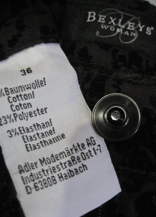 Bexleys (оригінал) німеччина круті джинси стрейч в оксамитовий малюнок2 фото