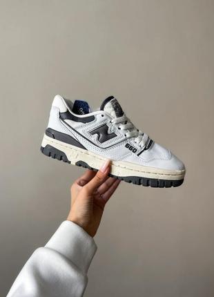 Женские кожаные кроссовки,кеды new balance 550