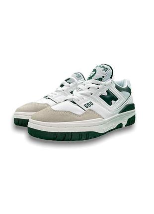 Женские кожаные кроссовки,кеды new balance 550