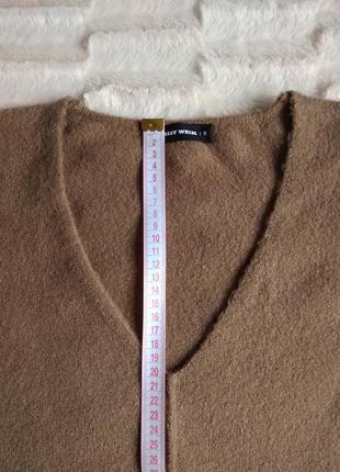 Светло-коричневый свитер, пуловер, джемпер5 фото