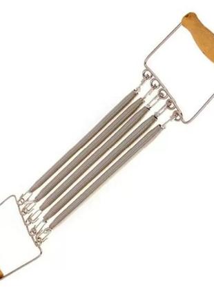 Эспандер плечевой металл 5 пружин нагрузки 30 кг cima