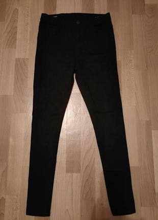 Джинсы брюки скинны женские 34 р новые черные m/l/xl