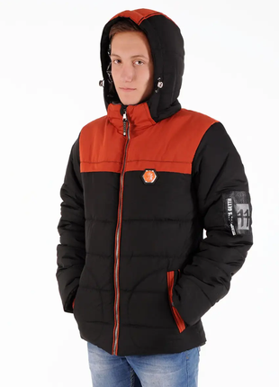Зимняя комфортная куртка для мальчиков "бостон", размеры на рост 134 - 1581 фото