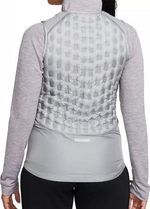 Жилет женский беговой пуховый nike therma-fit adv women s downfill running vest пуховая жилетка оригинал2 фото