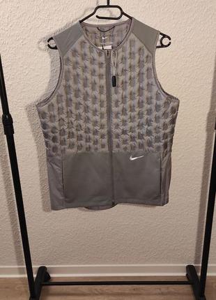 Жилет женский беговой пуховый instagram nike therma-fit adv women s downfill running vest пуховая жилетка оригинал7 фото