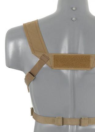 Розвантажувальний жилет emerson chest rig micro mk3 coyote brown4 фото