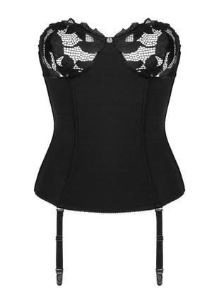 Editya corset obsessive чорний корсет4 фото