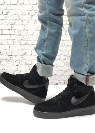Кроссовки staple nike air force 1 mid winter6 фото