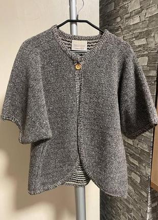 Теплючий кардиган-жилет