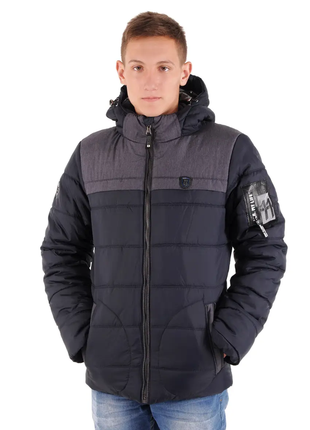 Зимняя  комфортная куртка для мальчиков "бостон", размеры на рост 134 - 1584 фото